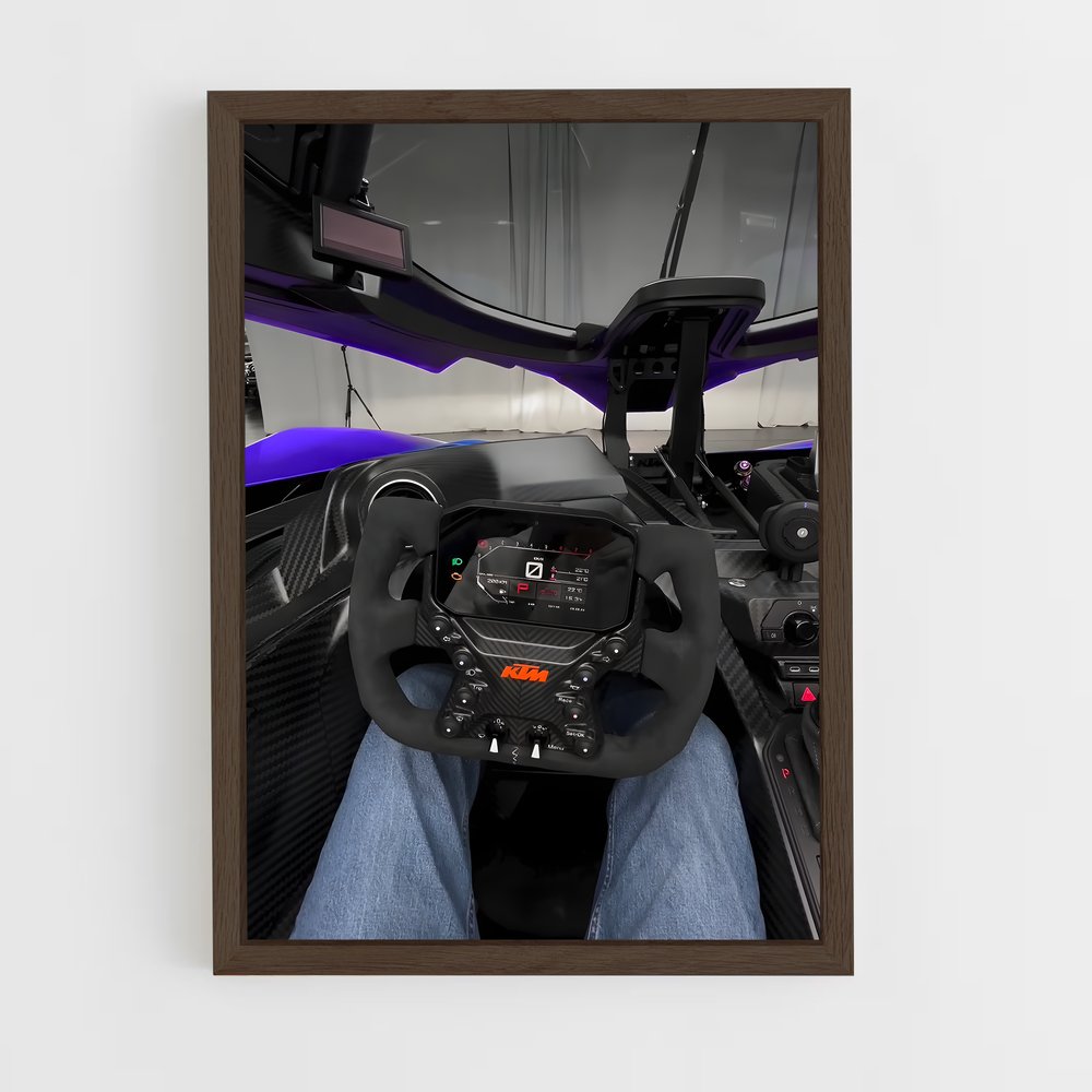 Poster Conduite Futuriste – affiche KTM (vue 5)
